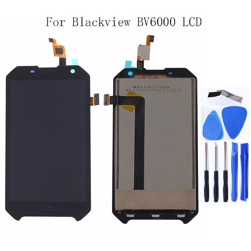 

4.7" Original For Blackview Bv6000 BV6000S LCD Display Touch Screen Digitizer Assembly replacement For BV6000 Phone Repair kit