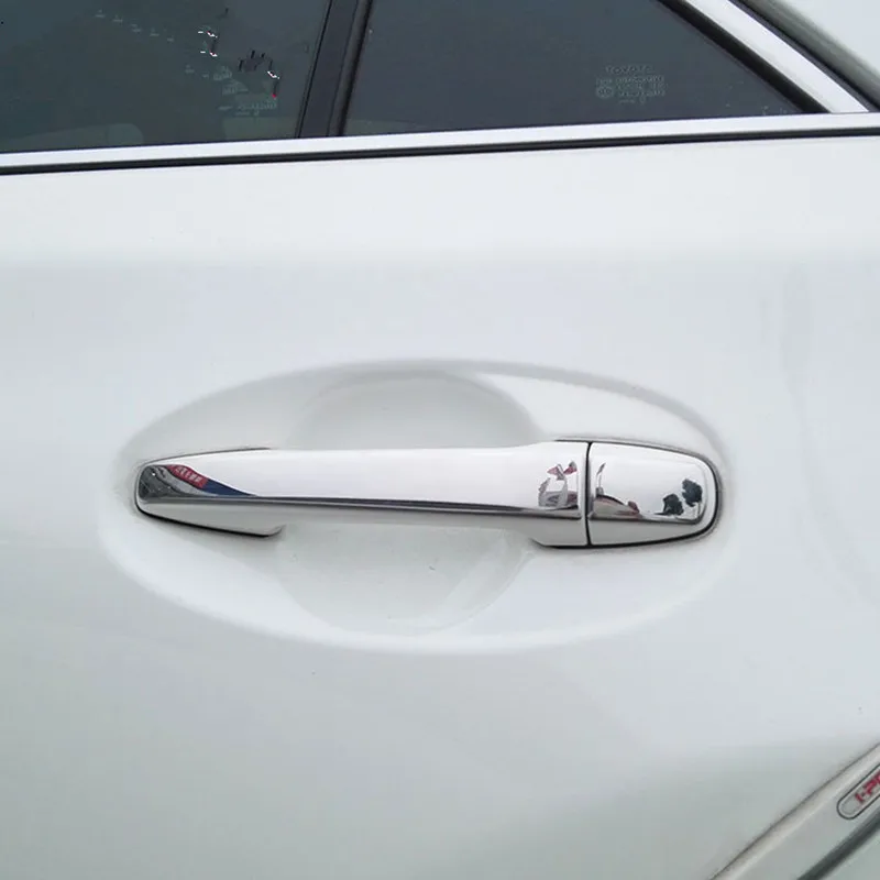 

FUNDUOO For Toyota Wish 2010-2017 AE20 High Quality Stainless Steel Door Handle Cover Pad Sticker Molding Styling