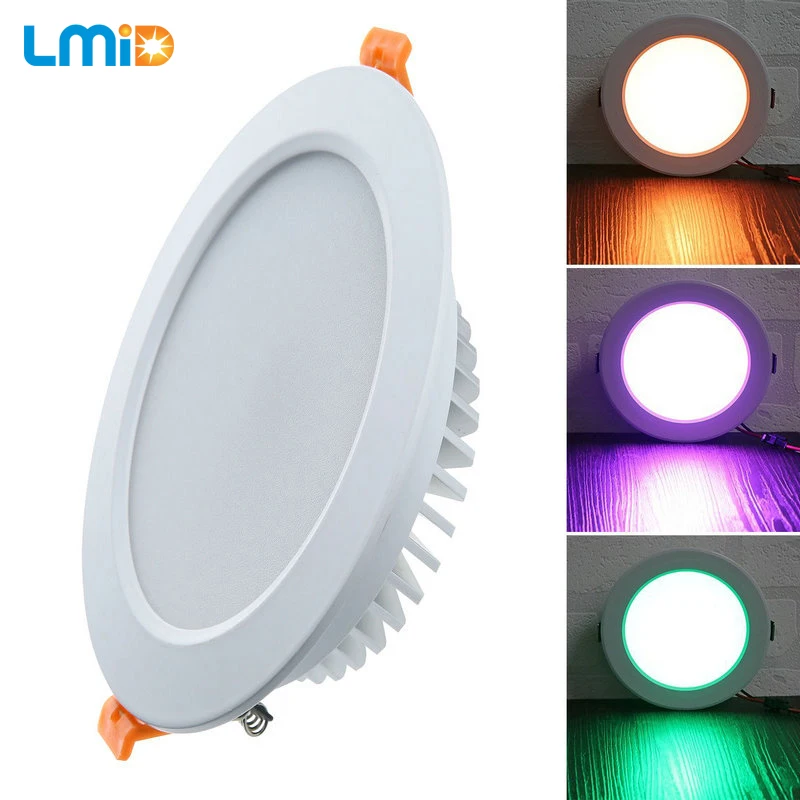 LMID RGB Led светильник потолочный светодиодный прожектор 3 Вт 5 6 9 DC12V потолочные