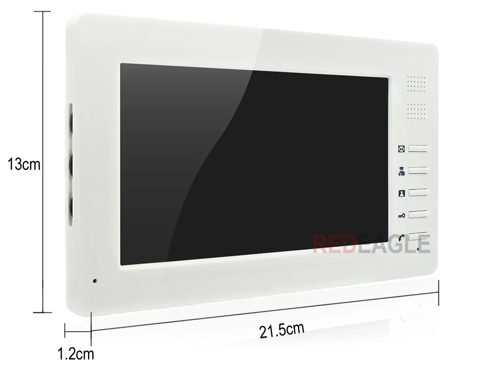 REDEAGLE проводной видео телефон двери 7 дюймов TFT-LCD Цвет экран всепогодный Ночное Видение Дверные звонки камера для квартиры вилла