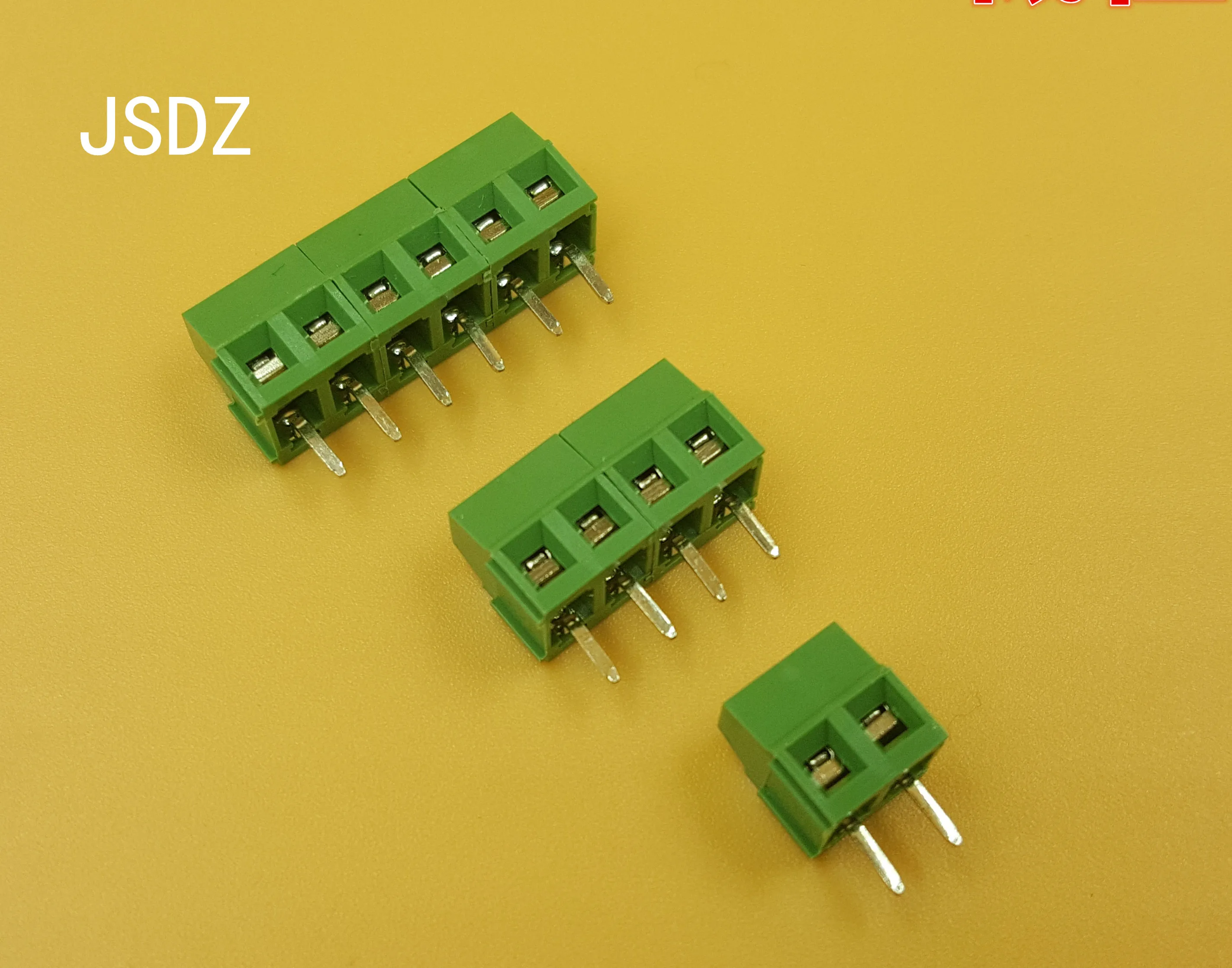 50 шт./лот MG128-2P/3 P/4 P/5 P/6 P Сращивание, винт типа PCB интервал 3,81 соединительные клеммы, терминал Зеленый KF128 зеленая медная ножка