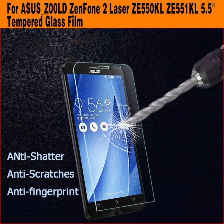 Закаленное стекло пленка для Asus ZenFone 2 Laser 5 0 6 ZE500KL ZE500KG ZE551KL ZE600KL ZE601KL Защитная