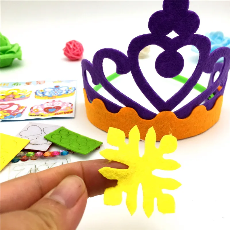 Happyxuan 6 шт. Изготовление DIY войлок ручной работы игрушки для детского дня рождения