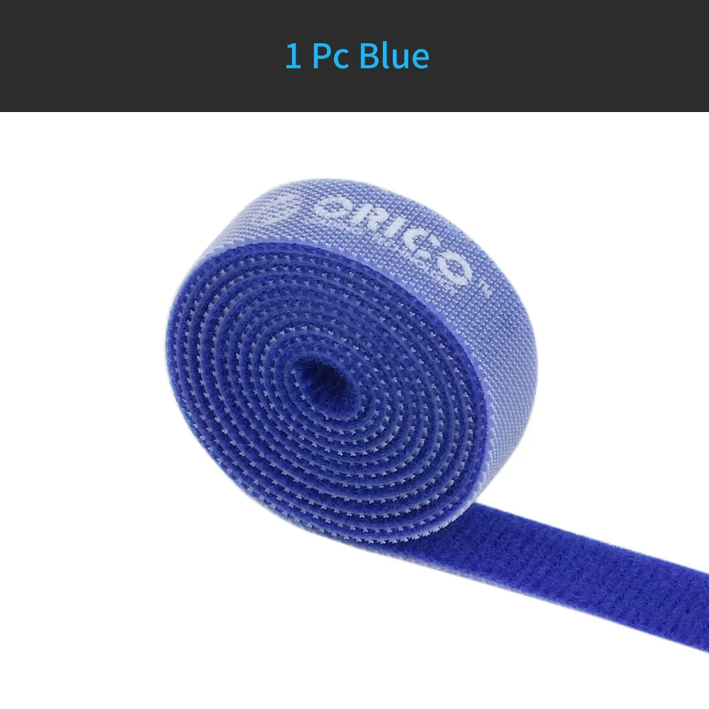 1 Pcs Blue ORICO нейлоновый кабельный органайзер USB Кабельный Держатель протектор кабельный провод органайзер для компьютера наушники в форме мыши устройство для сматывания кабеля - Цвет: 1 Pcs Blue