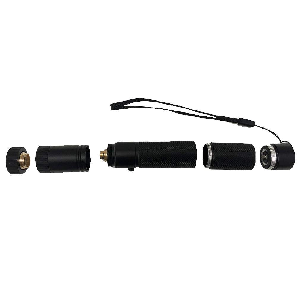 

Hunting 532nm 5mw Green Laser Sight Lasers Adjustable Focus Lazer laser pen Head Burning Match Laser 301