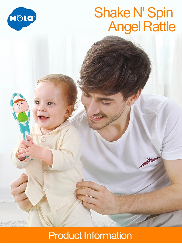 HOLA игрушки 1108 Ангел погремушка для детей подарок