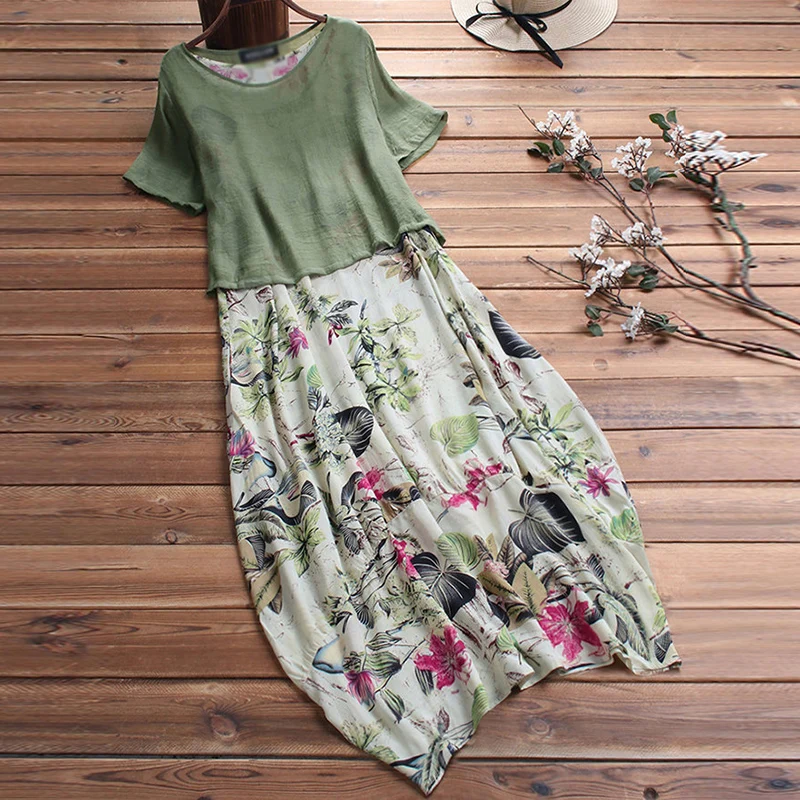 Женское платье + топы женская летняя повседневная блузка с коротким рукавом и