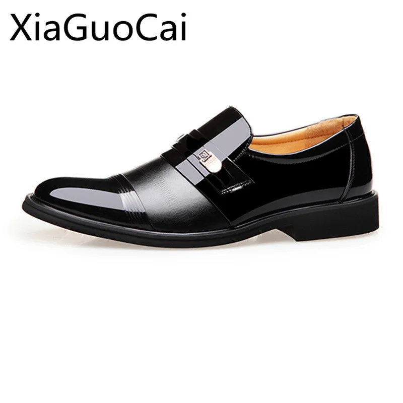 

2018 Spring Hot Quality Breathable Men Formal Shoes Genuine Leather Casual Business Dress Shoes
