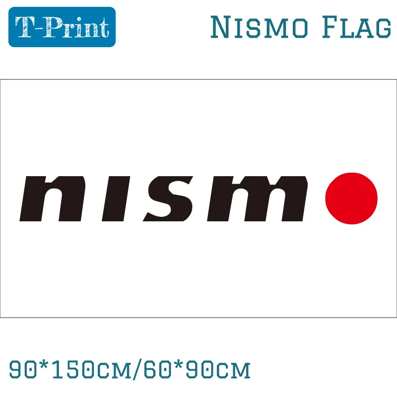 90x150 см 60*90 3x5 футов Автомобильный спортивный флаг Nismo для событий|Флаги баннеры и