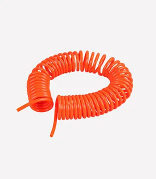 Red 15 meters Free shipping PU8*5mm spring air compressor hose and quick detachable connectors, pneumatic hose 6-15M, Air compressor parts - Цвет: Red 15 meters