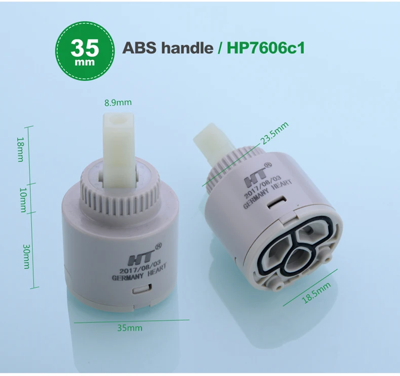 HPB 35 мм/40 мм смесители для кухни/бассейна/ванны керамические картриджи для горячей и холодной воды смеситель для воды клапан кран аксессуары HP7606