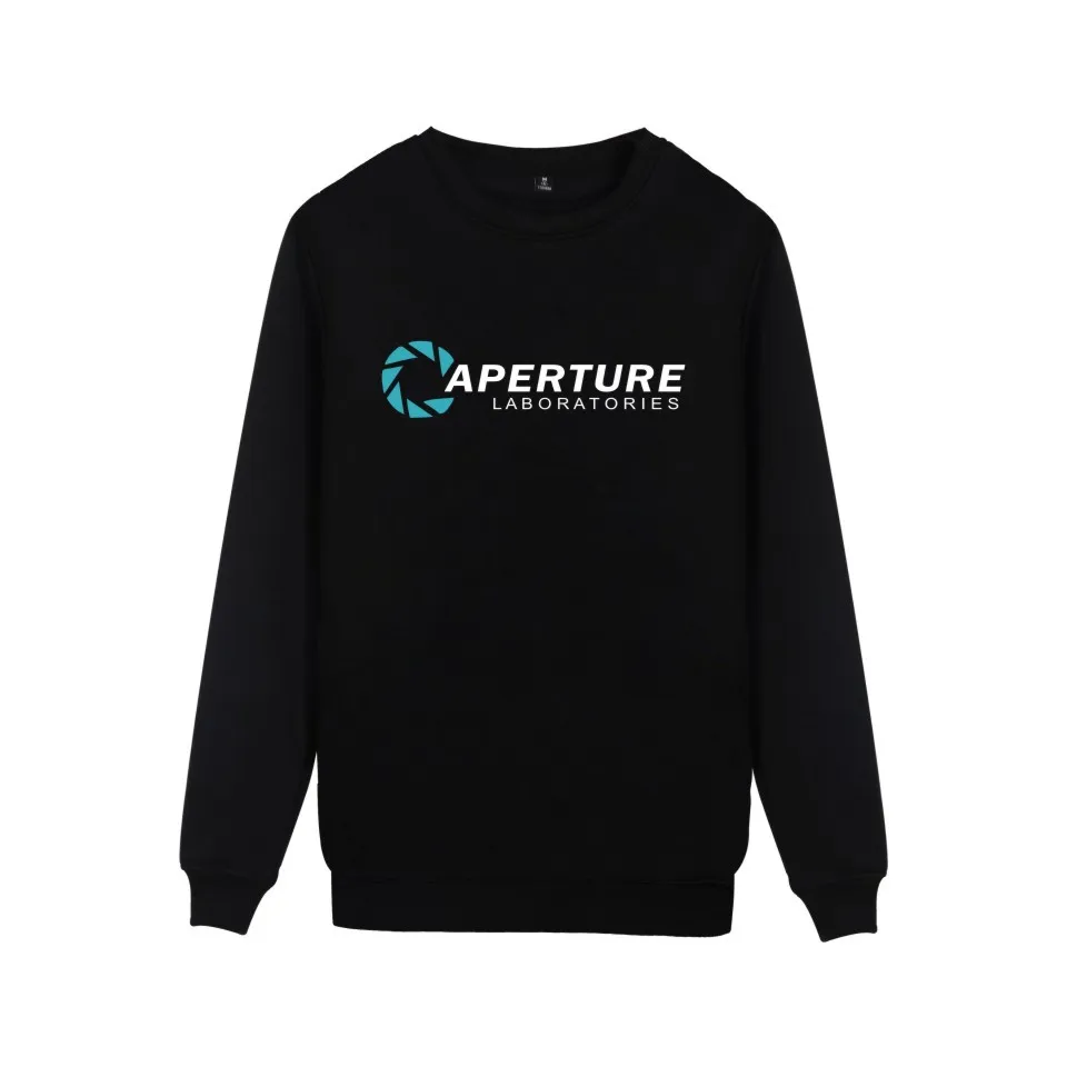 Aperture Science игровые куртки с капюшоном мужская повседневная одежда принтом Laboratories