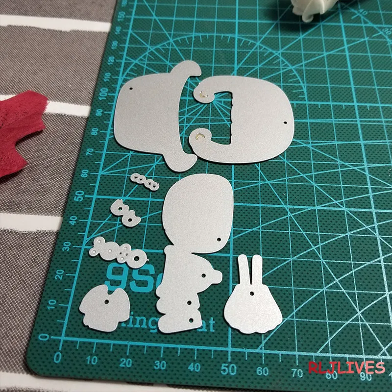 RLJLIVES Girl Metal Cutting Dies Stencils for DIY Scrapbooking Stamp/photo album Decorative Embossing Paper Cards | Дом и сад