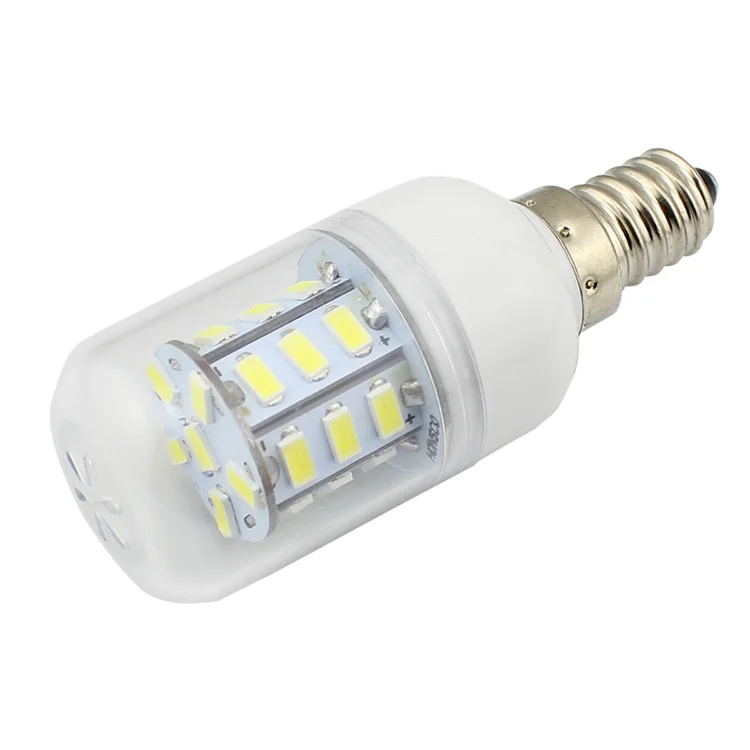 Joneaz 1x bombillas led E12 e14 E27 B22 12 volt 24v 110v 220v bulb lights 5730 27 leds super bright energy saving lamp for home