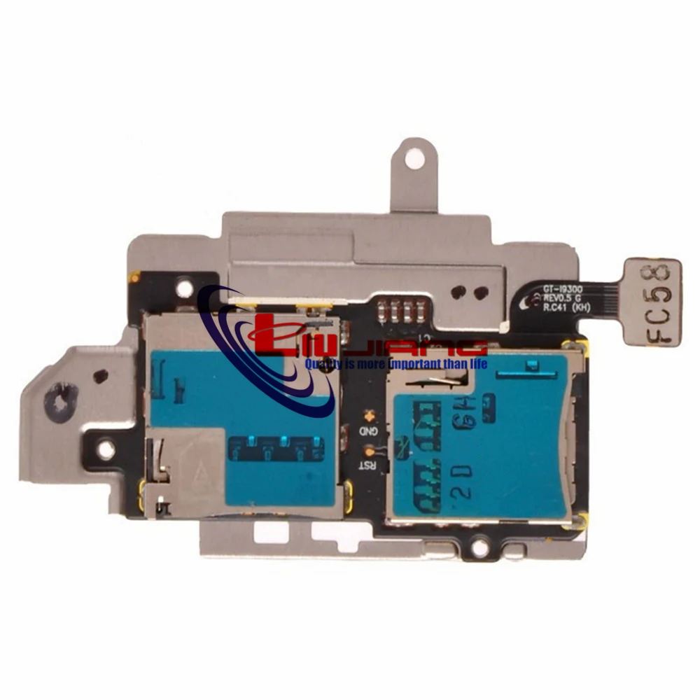 Оригинальный держатель для считывателя Sim-карт Samsung S3 i9300 i9305 гнездо Micro SD слот