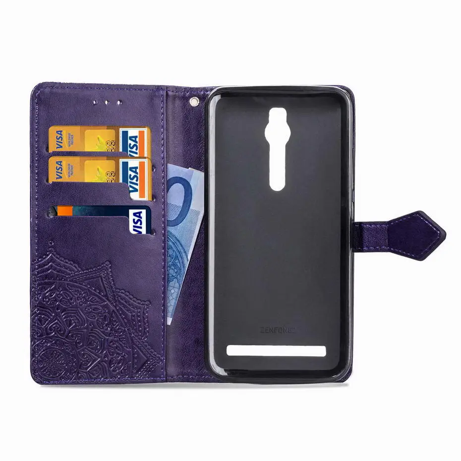 Кожаный флип-чехол для Zenfone 5 ZE620KL Lite ZC600KL чехол Asus 2 3 4 Laser Ze550kl Max ZC520TL ZC550Kl ZC554KL -