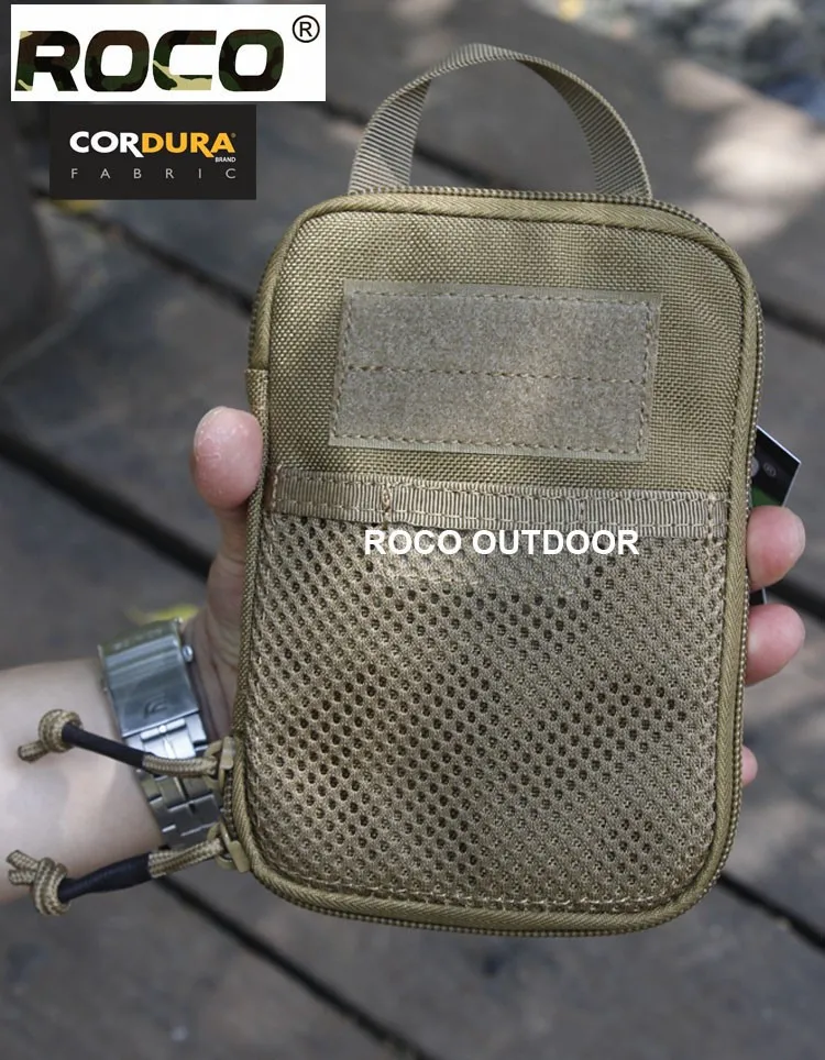 ROCOTACTICAL, военный кошелек, карманный, EDC, для путешествий, военный, спортивный, карманный органайзер, военный, универсальный, для телефона, сумка, Cordura, нейлон
