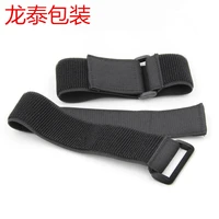 freeshipping 2pcslot 5cm x 150cm elastic cable tie nylon strap with plastic buckle hook and loop magic tape