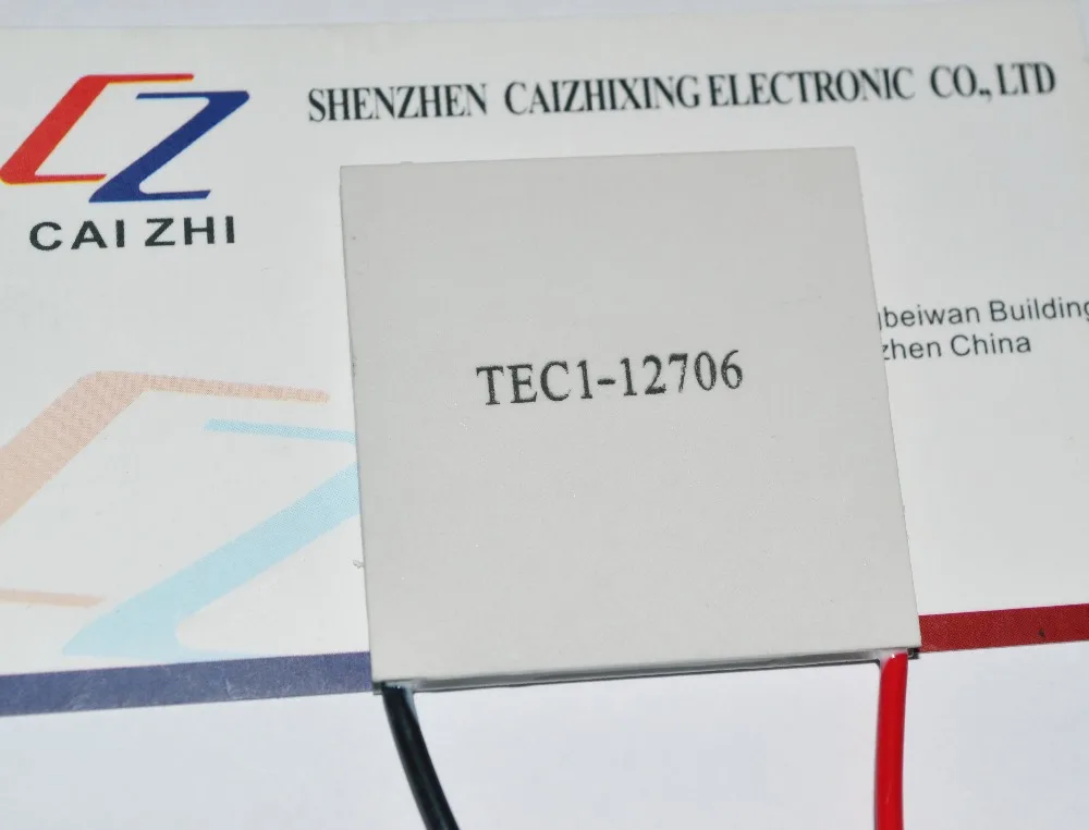 1 шт. TEC1 12706 12 В 6 А Термоэлектрический охладитель Пельтье (TEC1 12706) если вы хотите
