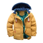Одежда для мальчиков, повседневный Зимний пуховик для мальчиков 2020, Детская куртка, детская одежда, теплое пальто с капюшоном для малышей, хлопковая одежда