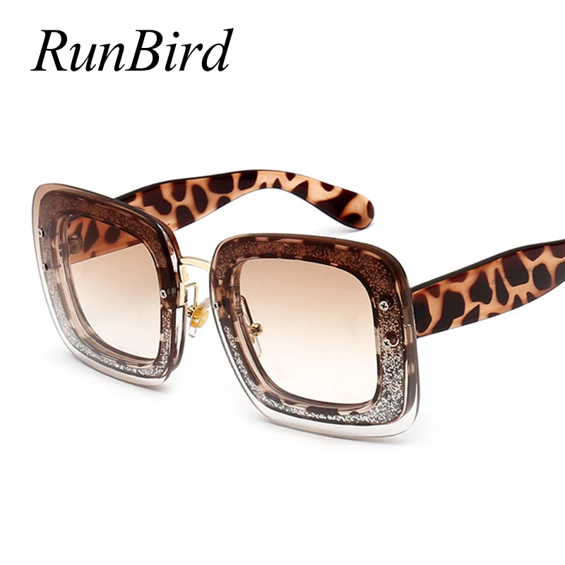 Солнцезащитные очки RunBird оверсайз для мальчиков и девочек стильные модные