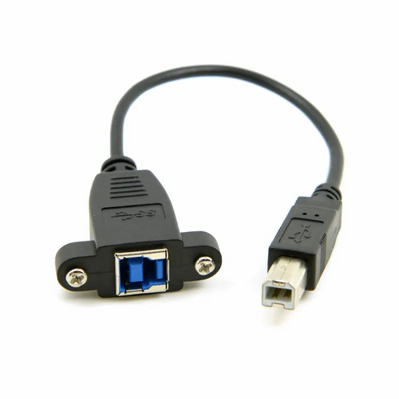 Удлинительный Кабель USB 3 0 стандартный B тип мама 2 папа 20 см/0 м|usb 2.0 b|usb type busb |