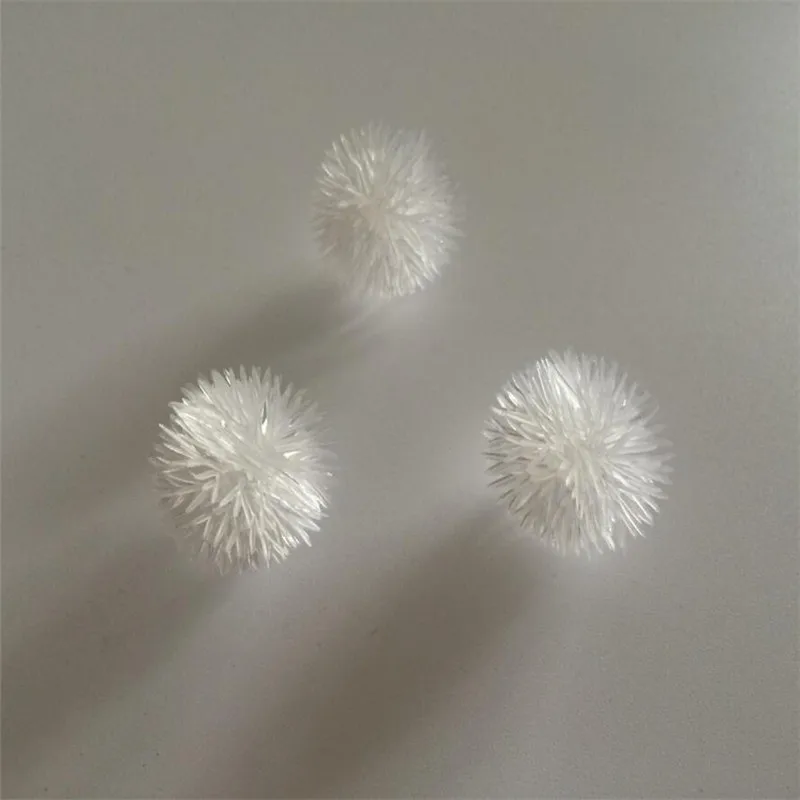 Wholesale 200sets Plastic White Furry Ball for LED String  Christmas Lights Holiday Home Wedding Party Decoration