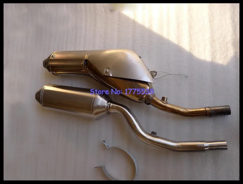Глушитель KLX250 01 09 10 16 для внедорожников и мотоциклов 1 шт.|motorcycle exhaust pipe|motorcycle pipe