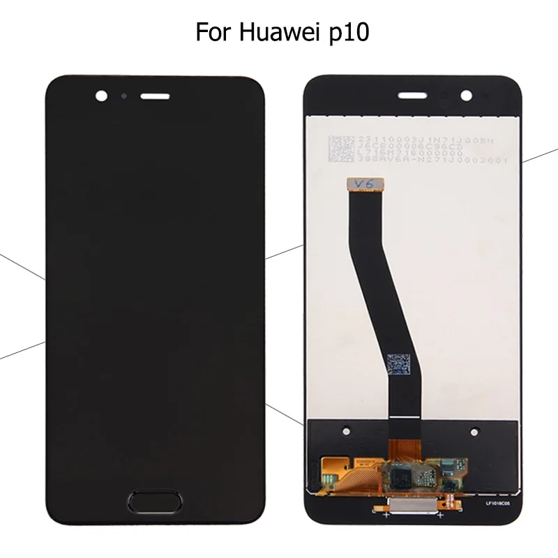 5 1 &quotоригинальные запасные части от производителя для huawei p10 VTR-L09 VTR-L10 VTR-L29