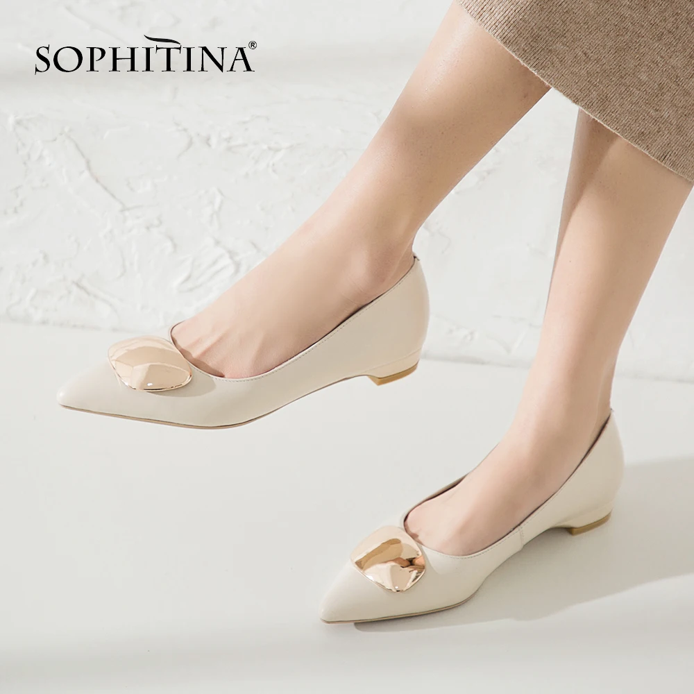 SOPHITINA/Новинки 2019г. Модная обувь больших размеров 33 43. Женские туфли лодочки с