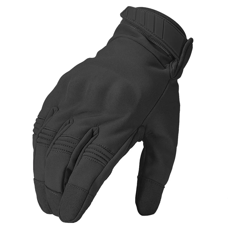 Black Refire gear армейские камуфляжные перчатки мужские тактические перчатки с полным пальцем SWAT солдатики Пейнтбол страйкбол стрельба Военные перчатки - Цвет: Black