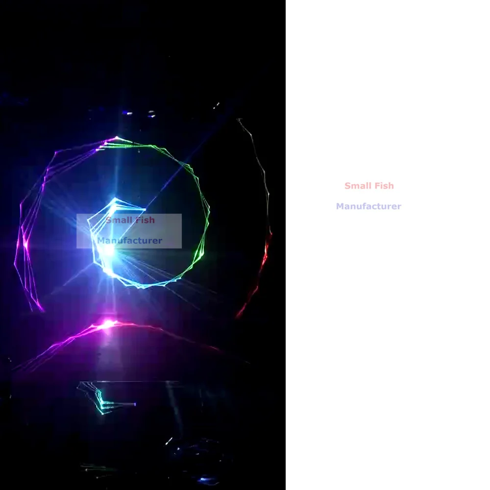 ЕС/США Plug новейший лазер сценическое освещение 1 Вт RGB полноцветная анимация лазерные огни для помещений рождественские праздничные украшения