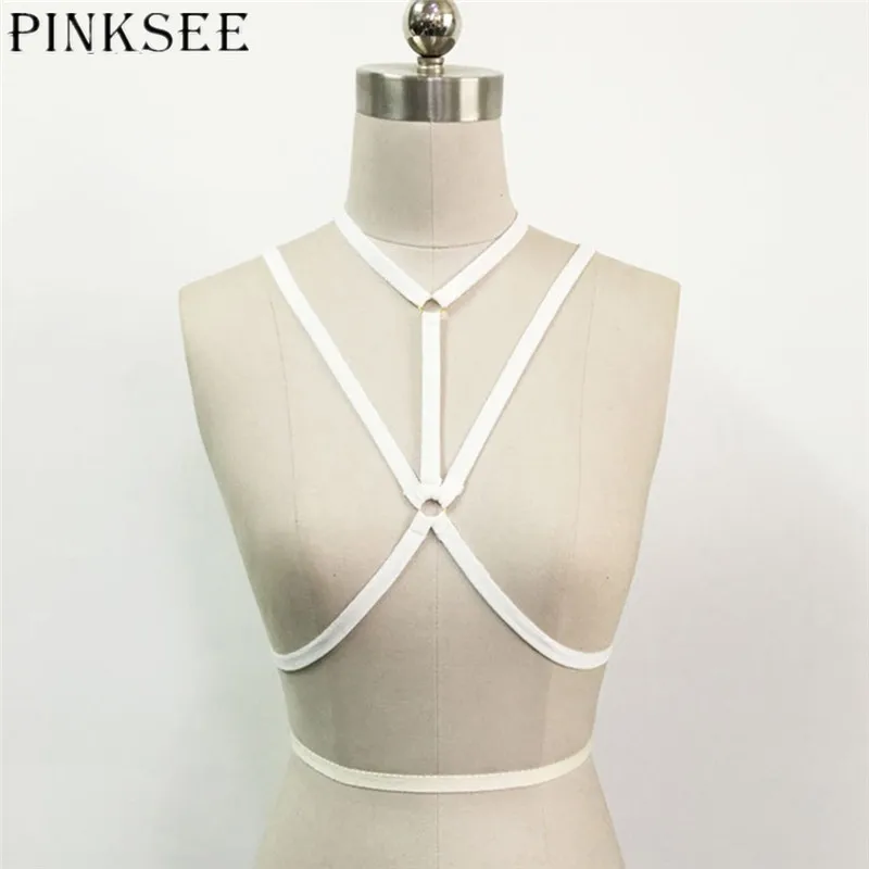 Пикантная Женская Экзотическая одежда PINKSEE Пляжное бикини эластичное