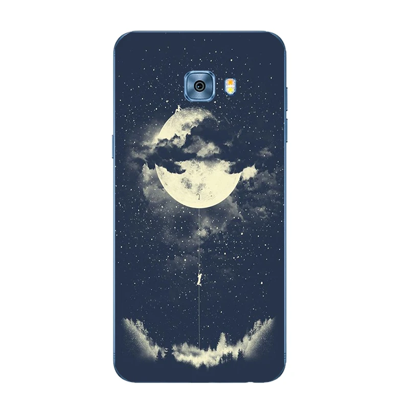 DIY For Samsung Galaxy A520 A5 2017 Phone Case 2015 / 2016 Cover C5 Pro Soft TPU Night Dream Printing Coque |