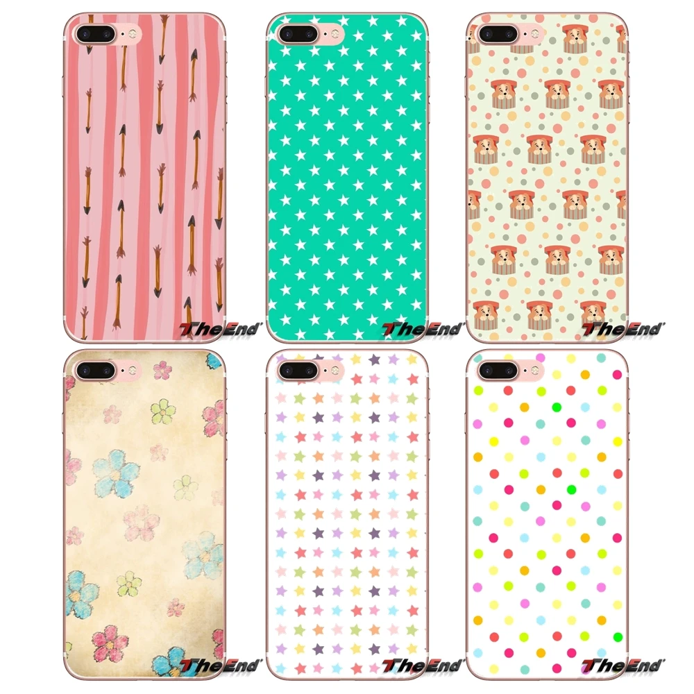 Чехол для телефона бумага скрапбукинга Kawaii розовый iPhone X 4 4S 5 5S 5C SE 6 6S 7 8 Plus Samsung Galaxy