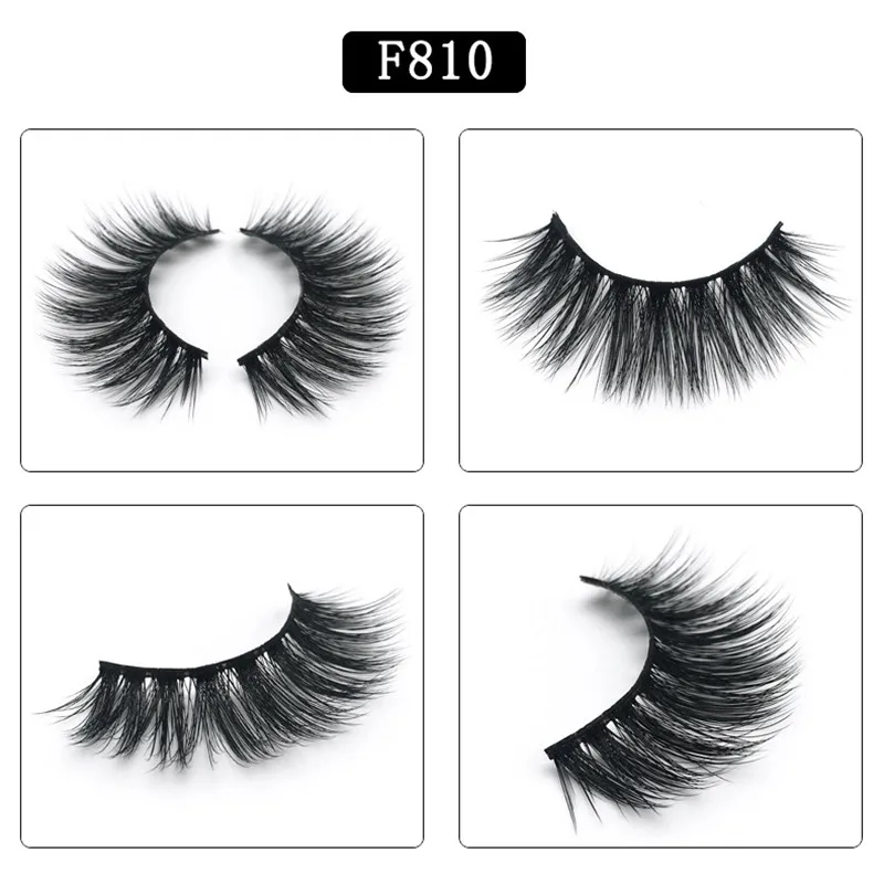 MB Fashion 5 пар ресниц 3D норковые ресницы 100% безжалостные ручной работы многоразовые
