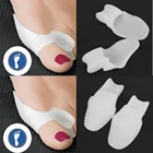 2 шт., мягкие гелевые разделители для пальцев ног