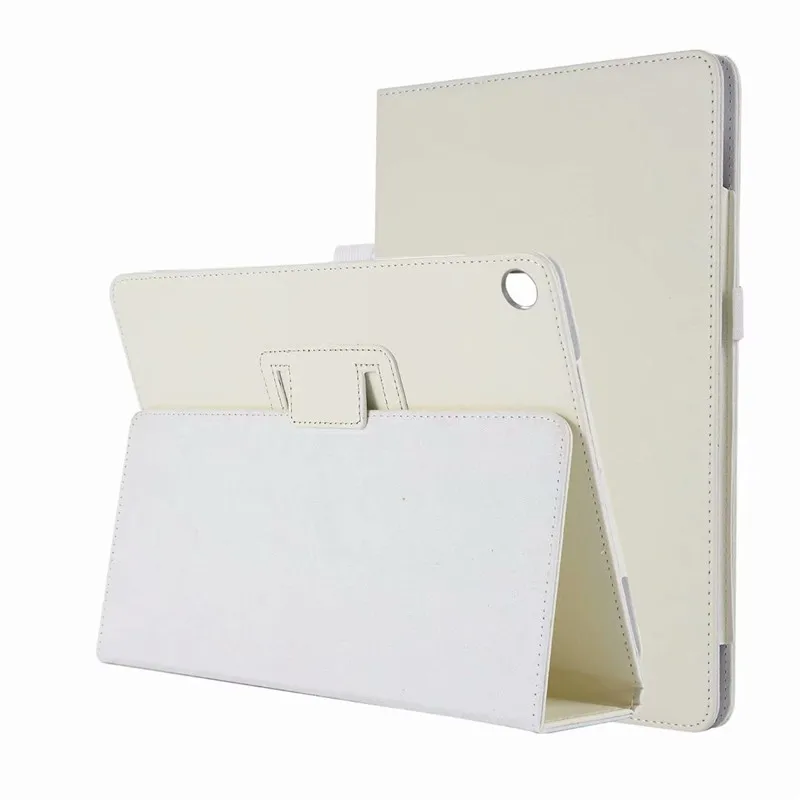 White Чехол для huawei Mediapad M5 10 Pro, 10,8 дюймов, чехол для CMR-W09, чехол для планшета из искусственной кожи чехол для huawei Mediapad M5, 10,8 дюймов - Цвет: White