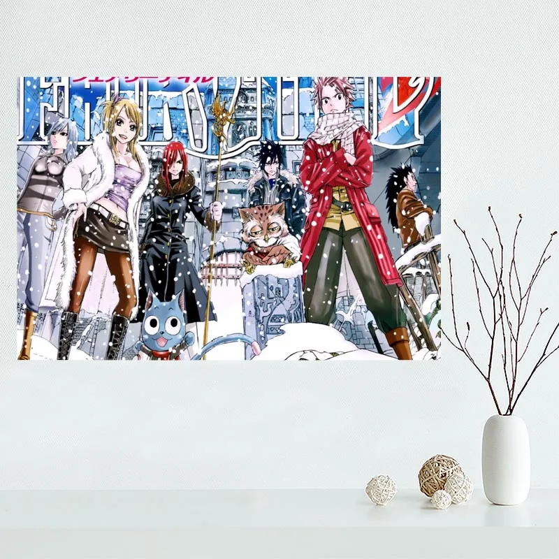 Красивый сделанный на заказ сказочный хвост холст плакат картина искусство