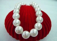 big 20mm aaa south sea white shell pearl necklace 17noble style natural fine jewe free shipping