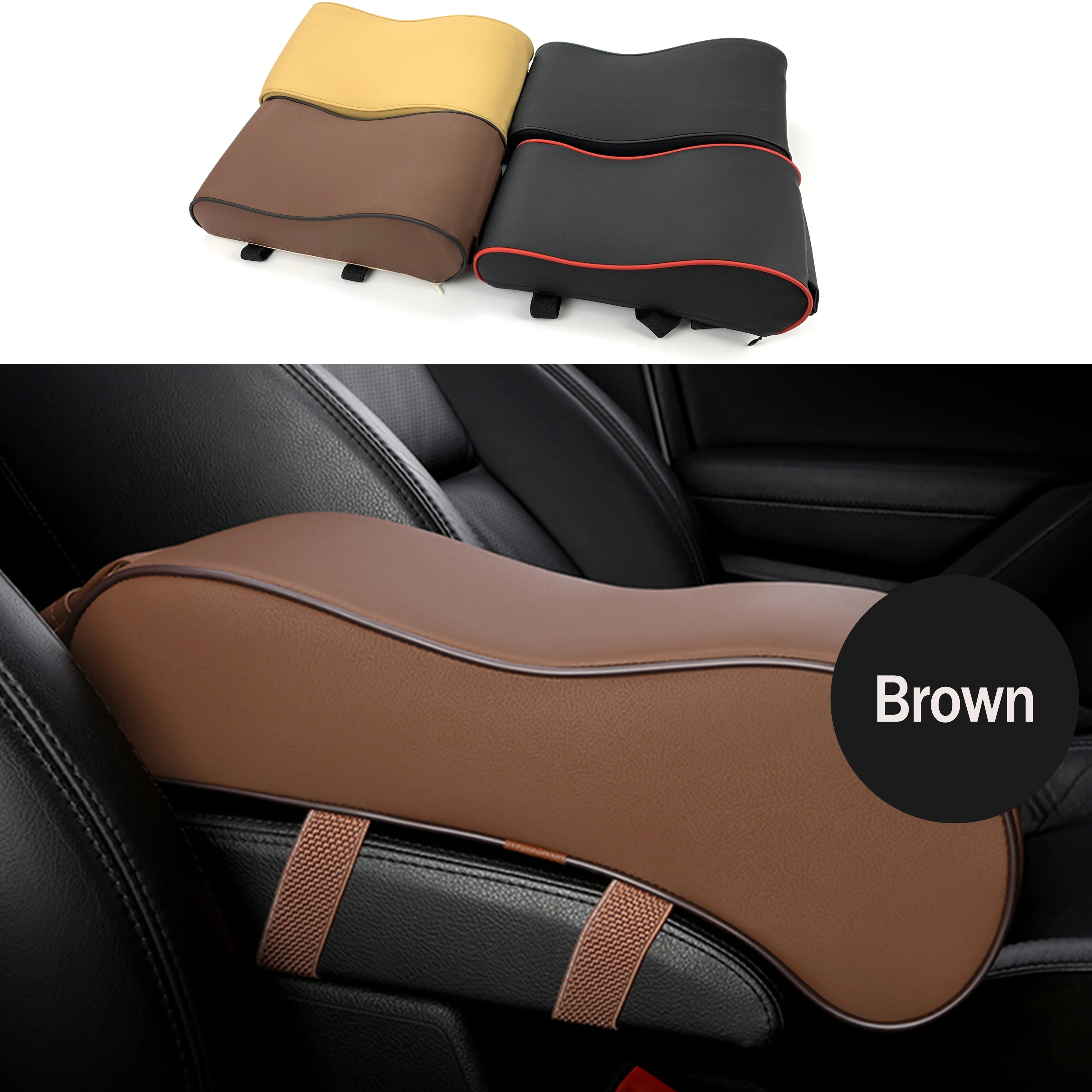 Car Central Armrest Pad For Mini One Cooper Countryman Clubman Paceman Roadster R50 R52 R53 R55 R56 R57 R58 R60 R61 | Автомобили и