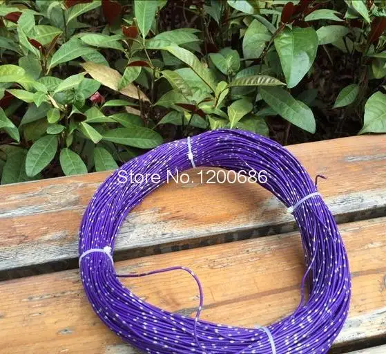 

10 Meter 0.3 square purple spot High temperature resistant AVSS used low voltage circuits automobiles vehicles and motorcycles