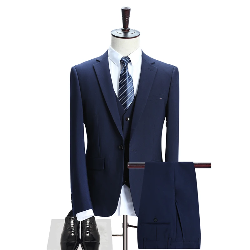 

2017 new style suit men High quality Single button wool wedding suits men,blazer men,wedding dress,business men's suits