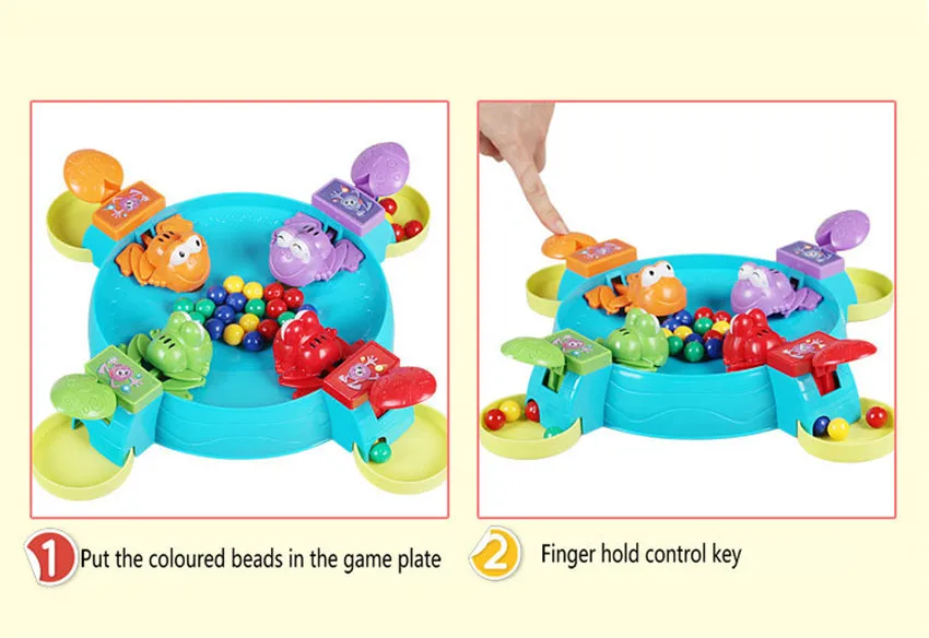 1 шт. лягушка едят фасоли настольные игры родитель ребенок Интерактивная игрушка