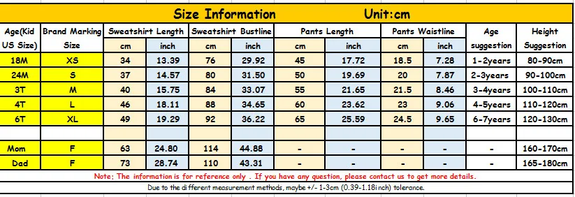 [Костюм младенца] Семья одежда Кофты комплект Штаны для всей семьи толстовки Для
