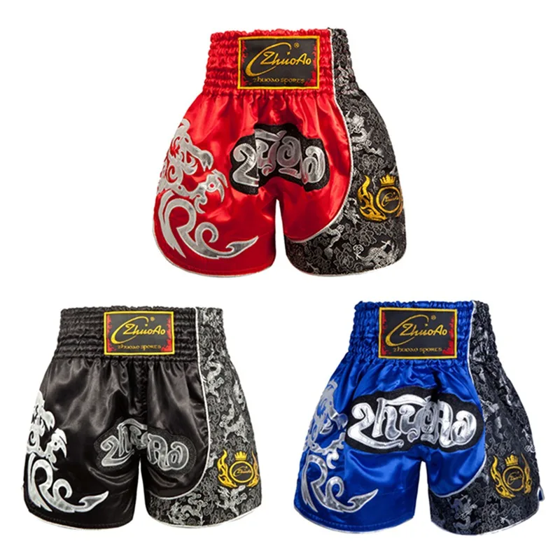 MMA kickboxing Fight Grappling Короткие шорты Tiger Muay Thai боксерские трусы Sanda дешевая одежда