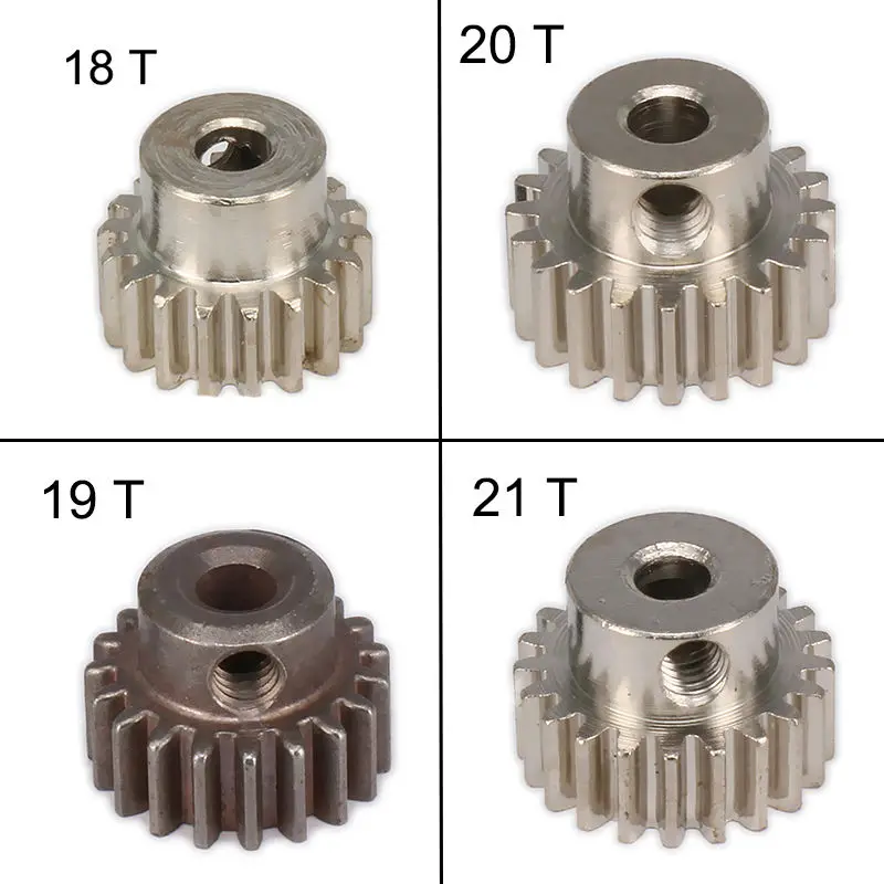 Зубчатые зубчатые шестерни HSP 1:10 18T 19T 20T 21T 22T 23T 24T 25T 26T 29T для радиоуправляемого