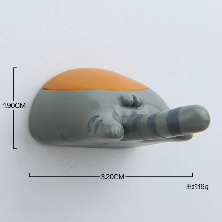 Японская мультяшная 3d фигурка кошки задницы ягодиц магнитная модель Детская