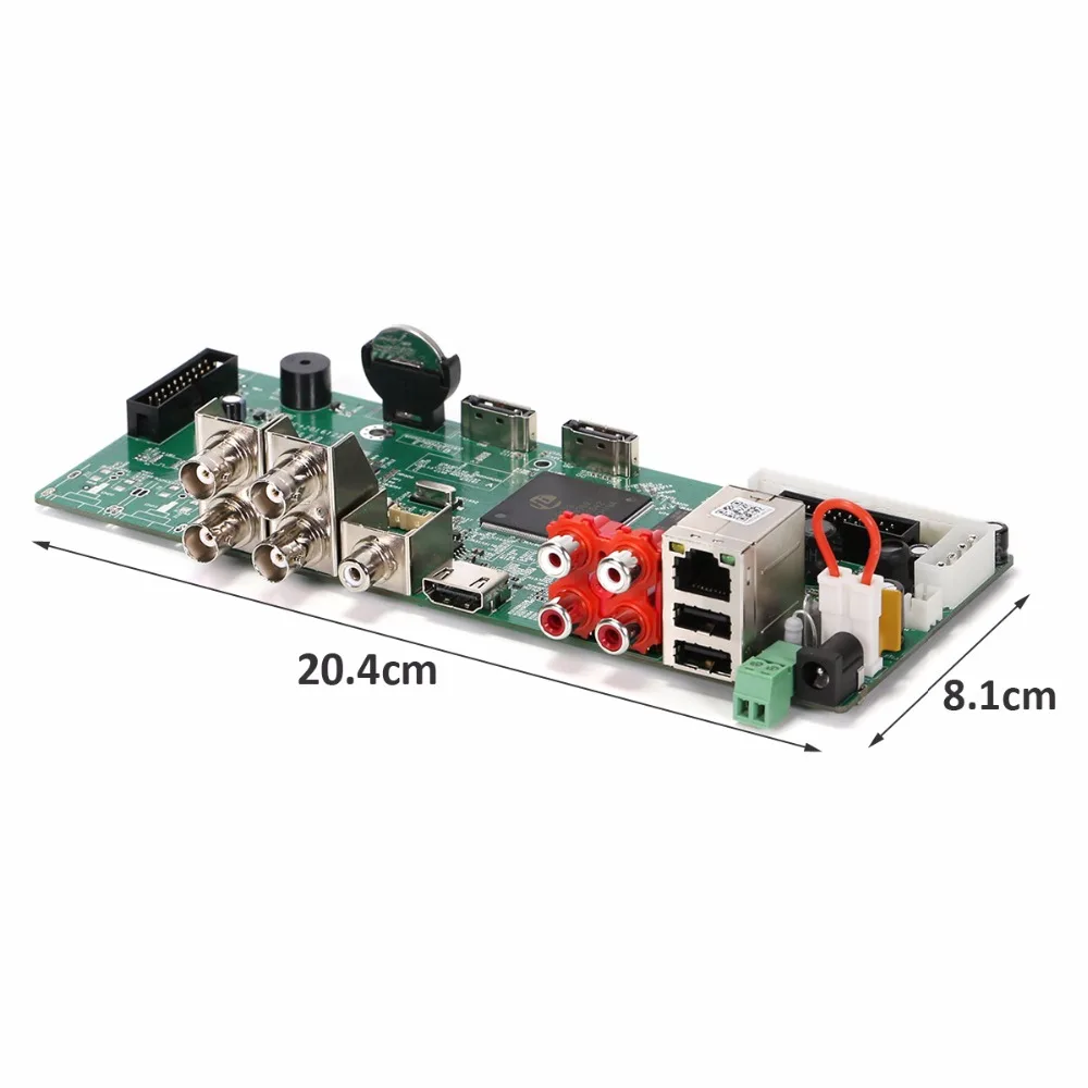 GADINAN 4 канала AHD-H 1080P AHD DVR видеорегистратор AHD/TVI/CVI/CVBS/IP 5 в 1 Гибридный CCTV DVR NVR плата ONVIF XMEye