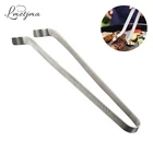 LMETJMA Щипцы из нержавеющей стали для барбекю гриля щипцы для барбекю Пинцет для барбекю длинный Пинцет Пищевые Щипцы Зажим кухонные инструменты для готовки KC0147